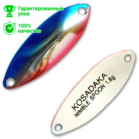 Блесна Kosadaka Trout Police NIMBLE SPOON 1.8g, 27mm, цвет M38 Блесна Kosadaka Trout Police NIMBLE SPOON 1.8g, 27mm, цвет M38