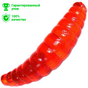 Приманка силик. Kosadaka MAGGOT 30, банка (12шт), запах сыра, цвет BW (bloodworm) MGG-030-CH-BW