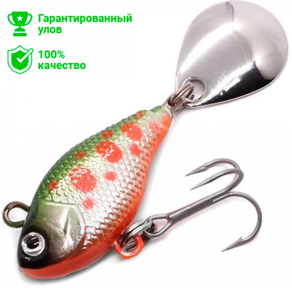 Джиг-спиннер Kosadaka FISH DARTS FS1-21 35mm, 21g, цвет SOP
