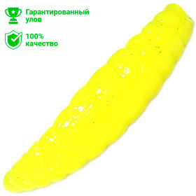 Приманка силик. Kosadaka MAGGOT 30, банка (12шт), запах сыра, цвет CH (chartreuse) MGG-030-CH-CH