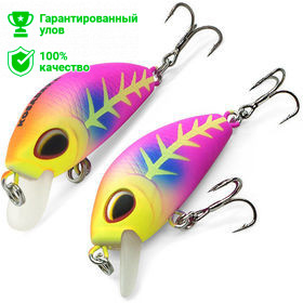 Воблер Kosadaka L-MINNOW xs 33S тонущий, 33мм, 3.1г, цв.MCR