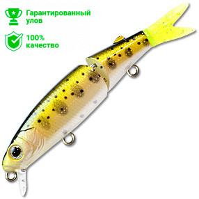 Воблер Kosadaka CORD-R XS 110F плав., 110мм, 13.8г., 0.1-0.7м, цв.NT