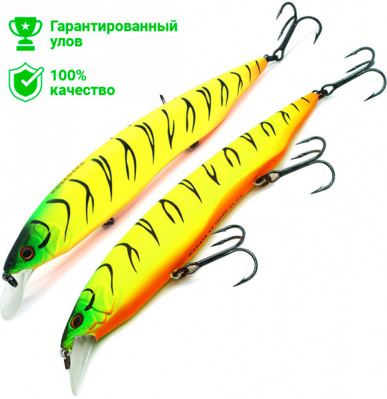 Воблер Kosadaka KANATA XS 160SP сусп., 160мм, 32.4г, 0-1м, цв.TT