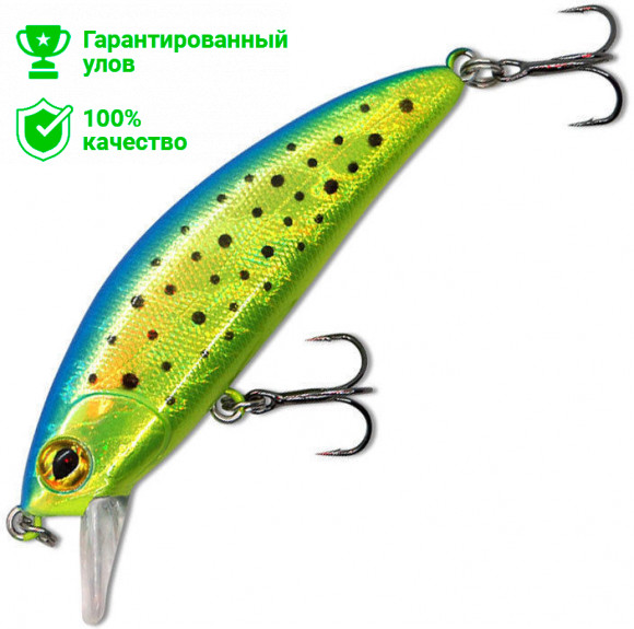 Воблер Kosadaka UMI xs 63F плав., 63мм, 5.3г, 1.5м, цв.HTD