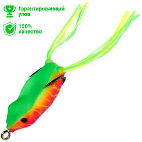 Приманка-незацепл. мягк. оснащ. плав. Лягушка имит.лапок LF21 45mm, 7g, цвет C92 (Kosadaka)