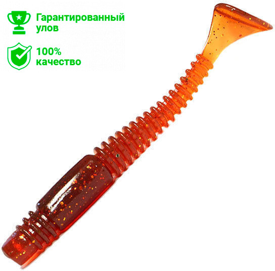 Виброхвост Kosadaka TIOGA 75, 10шт., цвет MOS