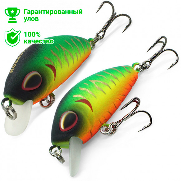 Воблер Kosadaka L-MINNOW xs 33S тонущий, 33мм, 3.1г, цв.MHT