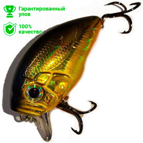 Воблер Kosadaka BOXER XS 45F плав., 45мм, 8.75г., 0.2-0.6м, цв.-HGBL