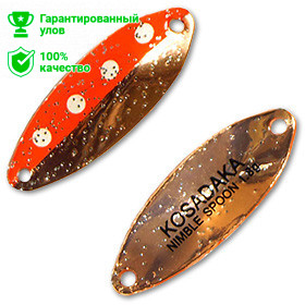 Блесна Kosadaka Trout Police NIMBLE SPOON 1.8g, 27mm, цвет S03 Блесна Kosadaka Trout Police NIMBLE SPOON 1.8g, 27mm, цвет S03