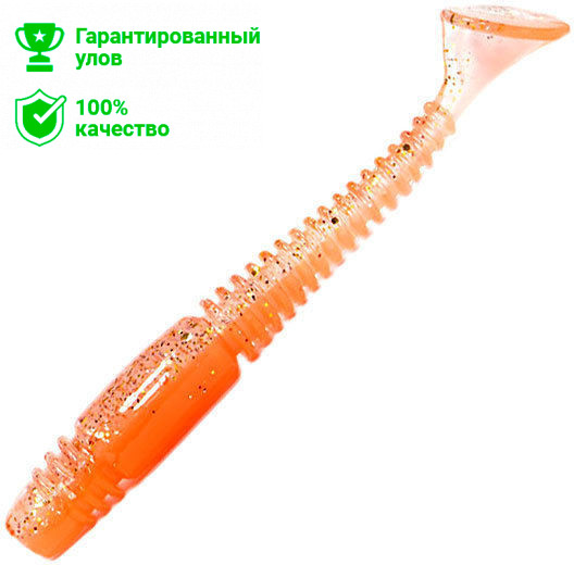 Виброхвост Kosadaka TIOGA 75, 10шт., цвет ORG Виброхвост Kosadaka TIOGA 75, 10шт., цвет ORG