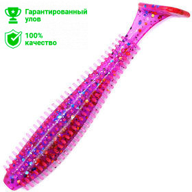 Виброхвост Kosadaka SPIKEY SHAD 90, 9шт., цвет FP