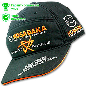 Бейсболка Kosadaka Smart Tackle черная