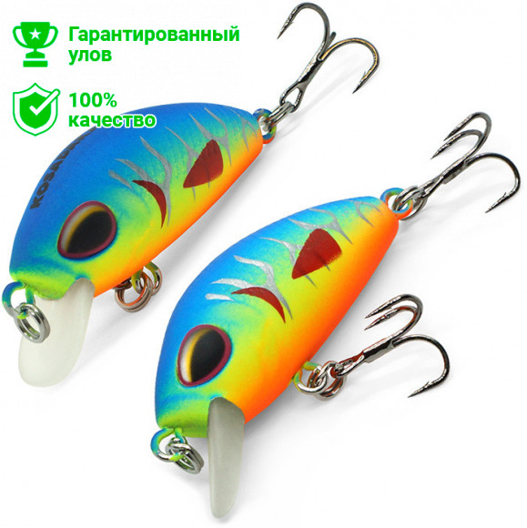 Воблер Kosadaka L-MINNOW xs 33S тонущий, 33мм, 3.1г, цв.REV