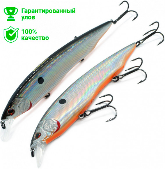 Воблер Kosadaka KANATA XS 160F плав., 160мм, 30.7г, 0-1м, цв.GT