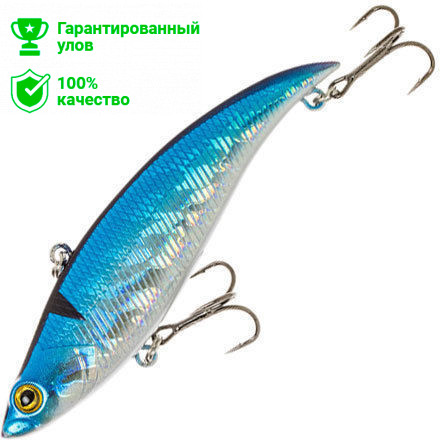 Воблер виб Kosadaka BAY BLOCK vib 90S тонущий, 90мм, 22г, цв.BLU