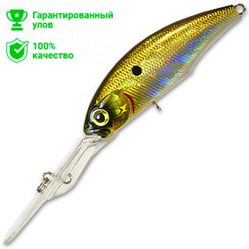 Воблер Kosadaka KURADO DD плав., 60мм, 7.5г., 2.5-3.5м, цв.GTR