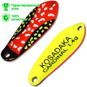 Блесна Kosadaka Trout Police CARDINAL 1.4g, 25mm, цвет 557