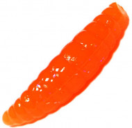 Приманка силик. Kosadaka MAGGOT 30, банка (12шт), запах сыра, цвет OR (orange) MGG-030-CH-OR