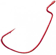 Крючок офсетный RX-SOI Red №1/0 T-0,83mm L-44mm Kosadaka (уп.6шт.)