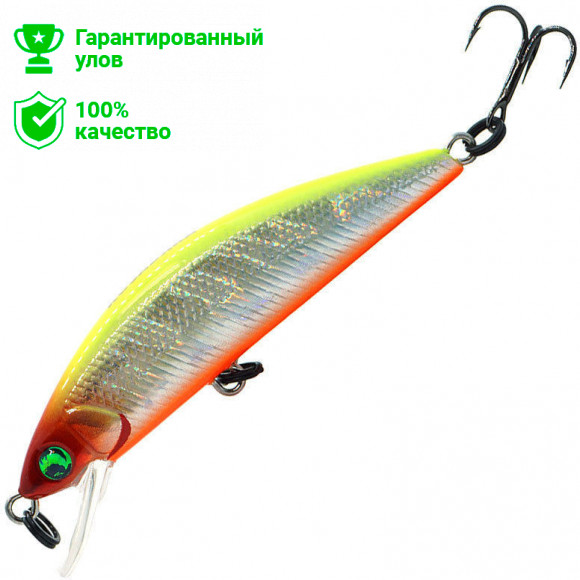 Воблер Kosadaka T-MINNOW XS 55SP сусп., 55мм, 3.25г, 0.1-0.5м, цв.LME