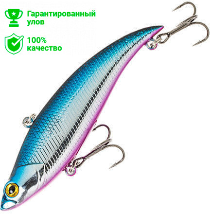 Воблер виб Kosadaka BAY BLOCK vib 90S тонущий, 90мм, 22г, цв.BR