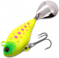 Джиг-спиннер Kosadaka FISH DARTS FS1-28 40mm, 28g, цвет TGP