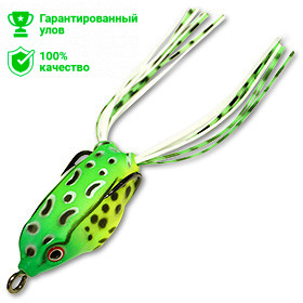 Приманка-незацепл. мягк. оснащ. плав. Лягушка имит.лапок LF22 35mm, 6g, цвет C53 (Kosadaka)