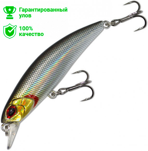 Воблер Kosadaka Nota minnow xs 60F плав., 60мм, 3.7г, 0.3-0.8м, цв.GT