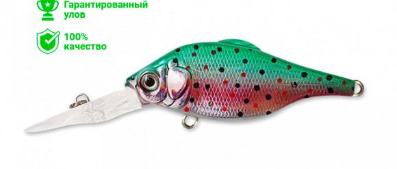 Воблер Kosadaka RAT XL плав., 65мм, 9.25г., 1.5-2.5м, цв.TR