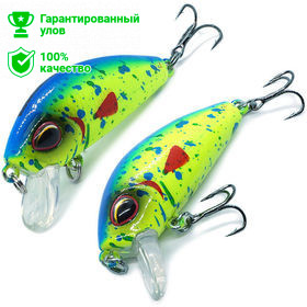 Воблер Kosadaka L-MINNOW xs 45F плав. , 45мм, 4.3г, 0.0-0.5м, цв.BKK