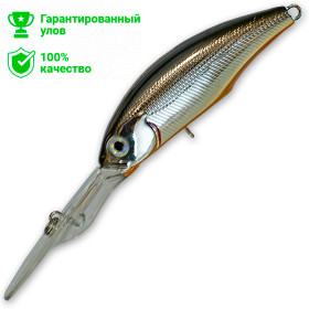 Воблер Kosadaka KURADO DD плав., 60мм, 7.5г., 2.5-3.5м, цв.SBL