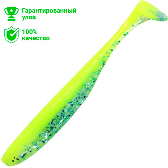 Виброхвост Kosadaka WAVE SHINER 125, блистер 5шт., цвет YTR