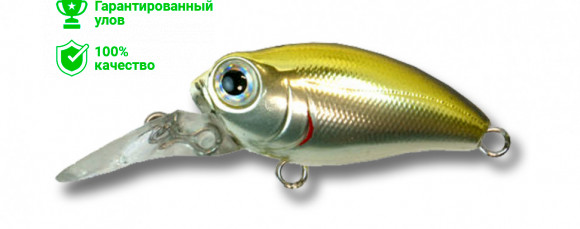 Воблер Kosadaka ROGER Dive плав., 32мм, 2,80г, 1,5-1,8м, цв.CNT