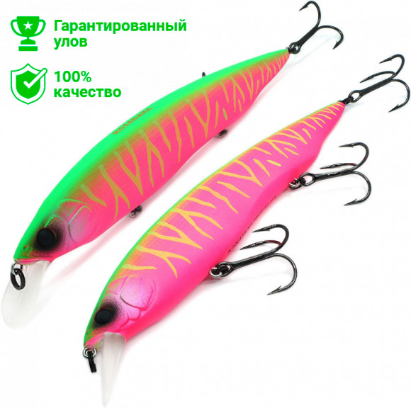 Воблер Kosadaka KANATA XS 160F плав., 160мм, 30.7г, 0-1м, цв.ROS