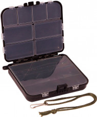 Коробка-раскладушка Kosadaka "Книжка" TB-S12-BLK, 11*9.5*2.5см для мелочей, чёрная Коробка-раскладушка Kosadaka "Книжка" TB-S12-BLK, 11*9.5*2.5см для мелочей, чёрная