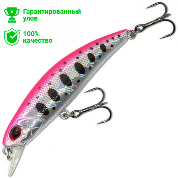 Воблер Kosadaka Nota minnow xs 60F плав., 60мм, 3.7г, 0.3-0.8м, цв.NTC