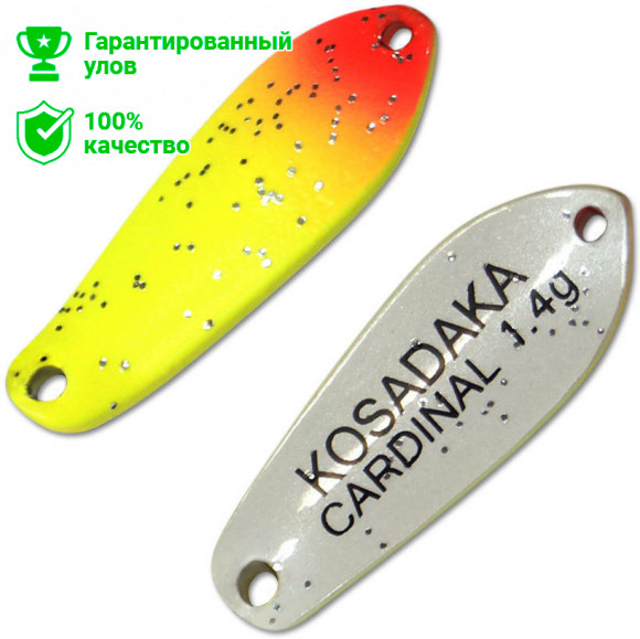 Блесна Kosadaka Trout Police CARDINAL 1.4g, 25mm, цвет AK51