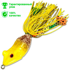 Приманка тверд. оснащ. плав. Лягушка-глайдер с лапками (двойник) LF25 45mm, 10g, цвет C61 (Kosadaka) Приманка тверд. оснащ. плав. Лягушка-глайдер с лапками (двойник) LF25 45mm, 10g, цвет C61 (Kosadaka)