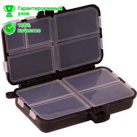 Коробка-раскладушка Kosadaka "Пенал" TB-S13-BLK, 10.5*6.5*2см для мелочей, чёрная