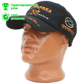 Бейсболка Kosadaka теплая флис черная
