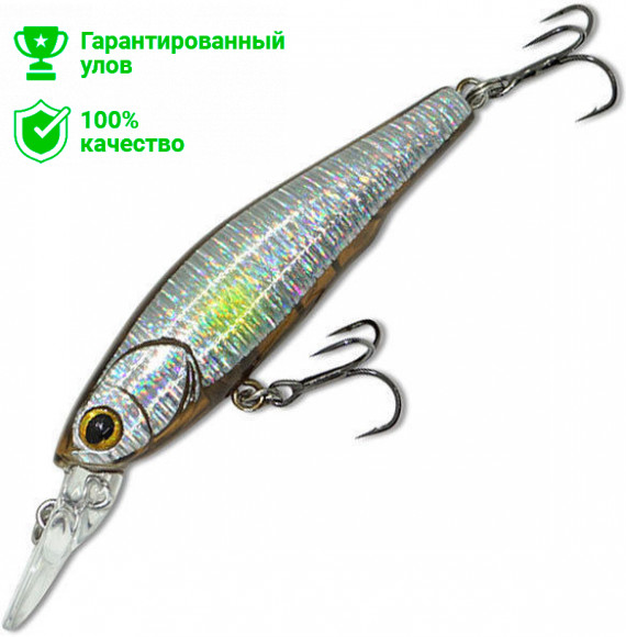 Воблер Kosadaka LEX xs 55F плав., 55мм, 4.3г, 1.0-1.8м, цв.GTS