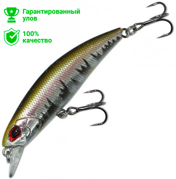 Воблер Kosadaka Nota minnow xs 60F плав., 60мм, 3.7г, 0.3-0.8м, цв.SCS