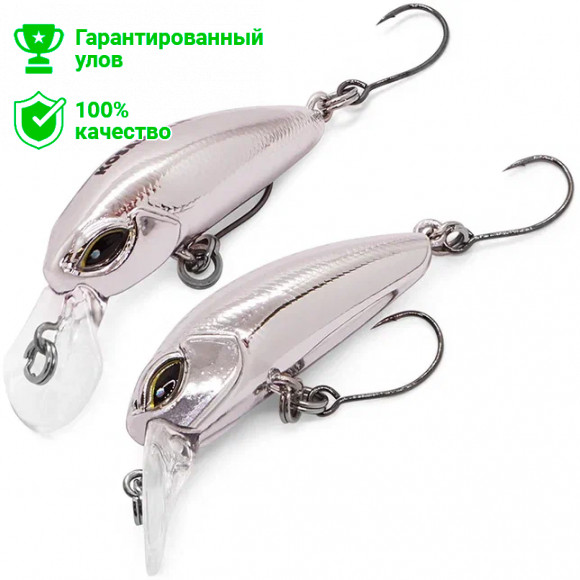 Воблер Kosadaka Kuga XL 36F, плав., 36мм, 2.5г, 0.5-1.2м, цв.SIL