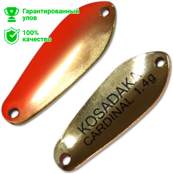 Блесна Kosadaka Trout Police CARDINAL 1.4g, 25mm, цвет AN79