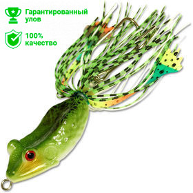 Приманка тверд. оснащ. плав. Лягушка-глайдер с лапками (двойник) LF25 45mm, 10g, цвет C64 (Kosadaka)