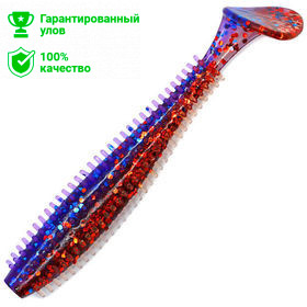 Виброхвост Kosadaka SPIKEY SHAD 90, 9шт., цвет RB