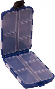 Коробка-раскладушка Kosadaka "Портсигар" TB-S14-BLU, 8.5*5*2см для мелочей, синяя Коробка-раскладушка Kosadaka "Портсигар" TB-S14-BLU, 8.5*5*2см для мелочей, синяя