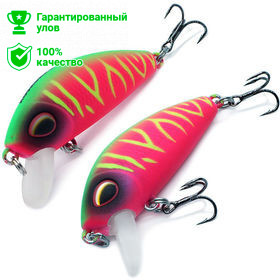 Воблер Kosadaka L-MINNOW xs 45F плав. , 45мм, 4.3г, 0.0-0.5м, цв.ROS