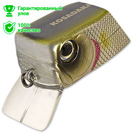 Воблер Kosadaka CUBIX плав., 35мм, 6.4г., 0.0-0.3м, цв.AY CbxxS35F-AY CbxxS35F-AY