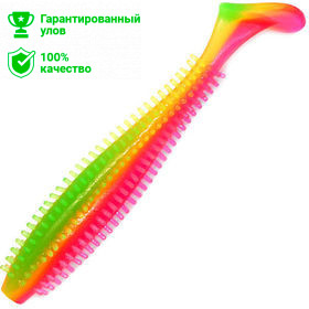 Виброхвост Kosadaka SPIKEY SHAD 90, 9шт., цвет ROS2 Виброхвост Kosadaka SPIKEY SHAD 90, 9шт., цвет ROS2